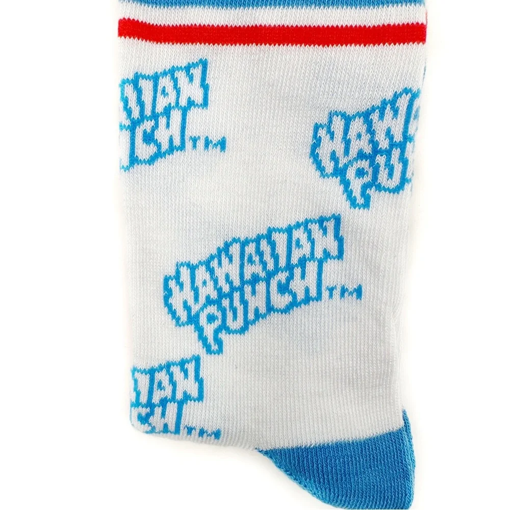 Hawaiian Punch Drink Crew Socks Mens Womens Punchy Mascot 2 Pairs Fun Gift